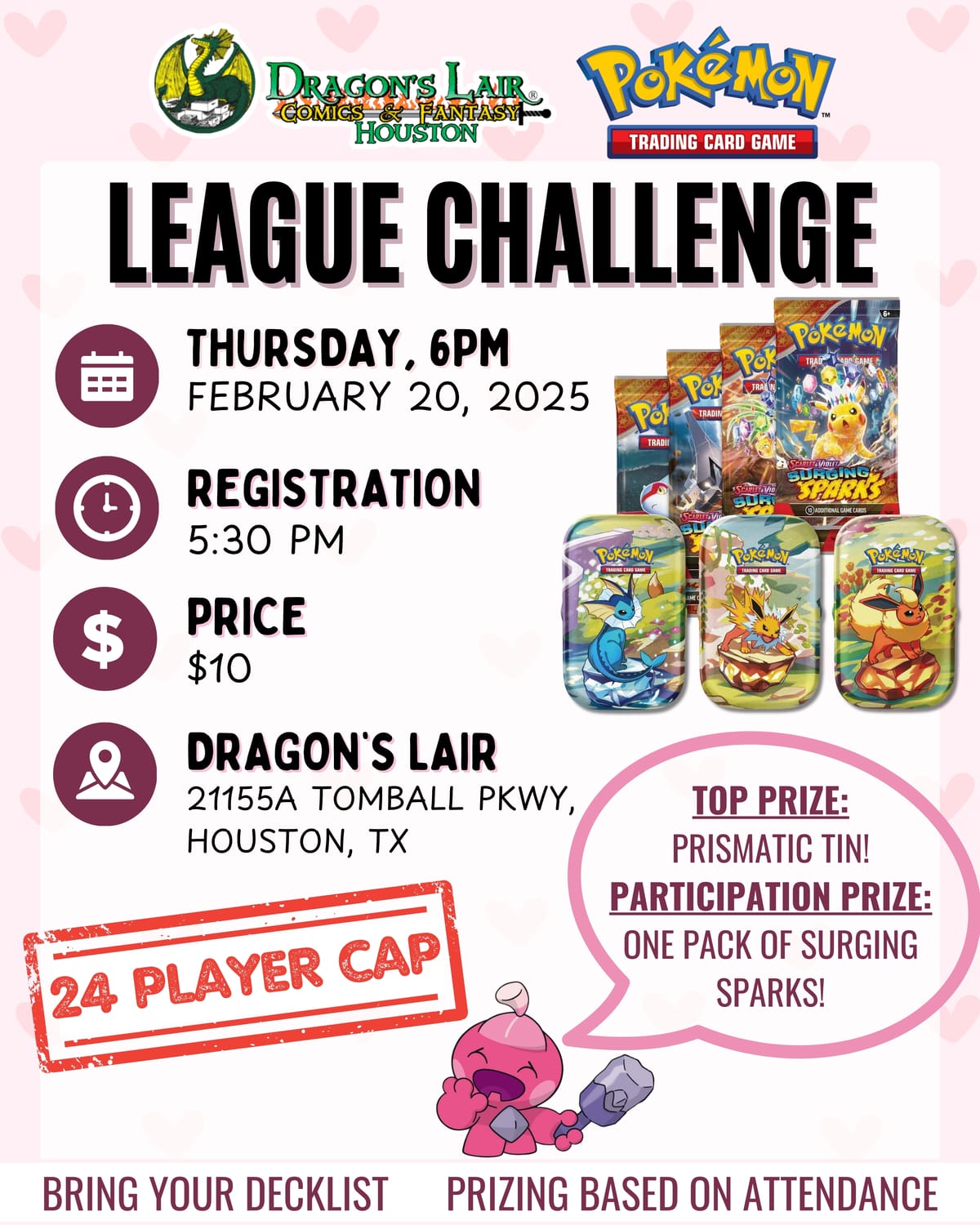 Dragon's Lair February League Challenge