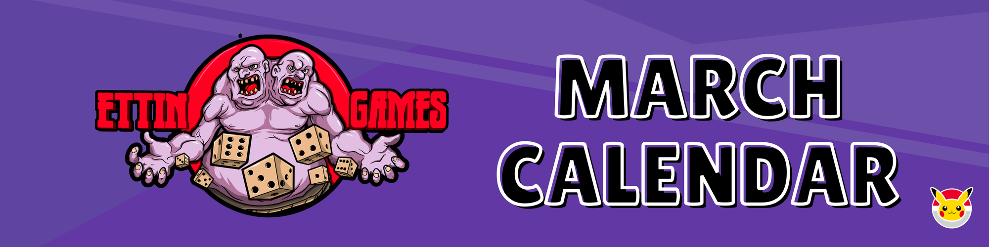 Ettin's March Calendar