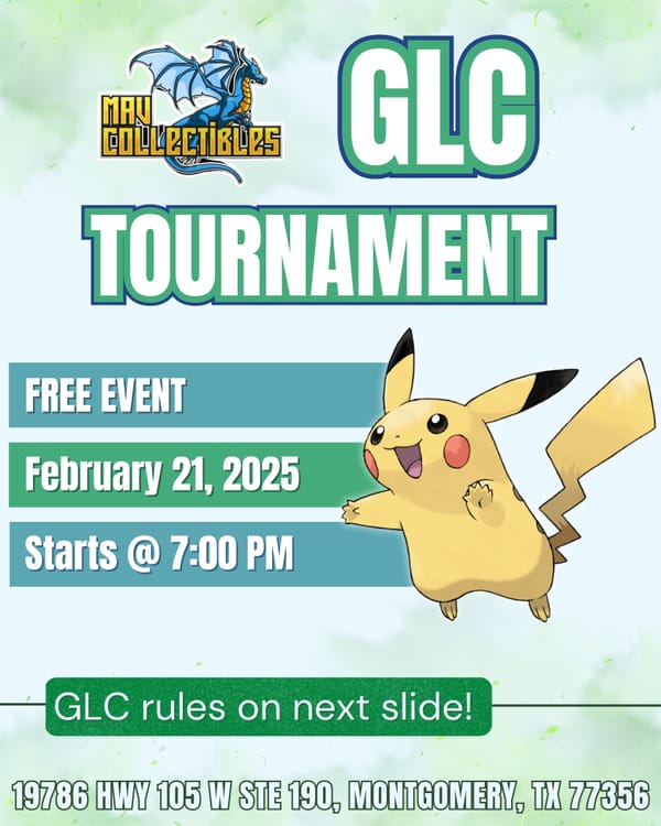 GLC Friday @ Mav Collectibles