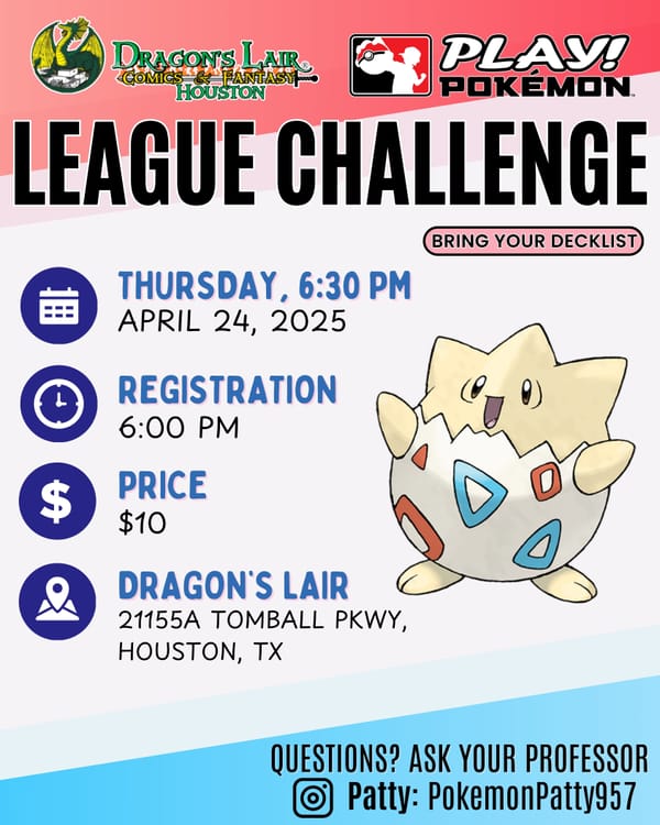 Dragon's Lair League Challenge