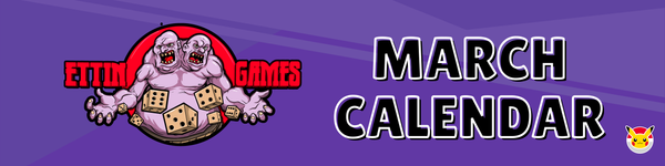 Ettin's March Calendar