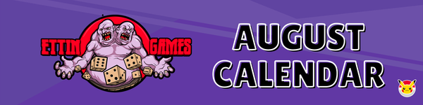 August Calendar Update!